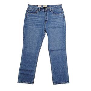 NEW Kirkland Signature Women's 14 High-Rise Straight Fit Jeans // 26CT